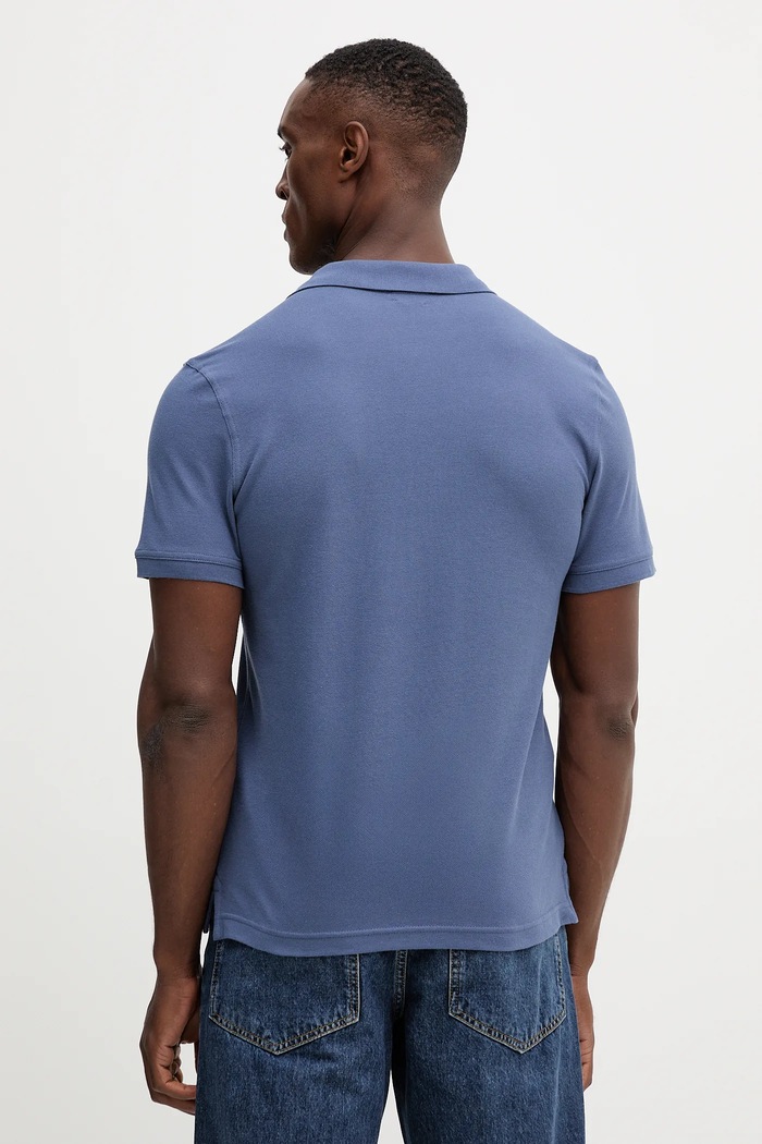 United Colors of Benetton polo de bumbac 3089J3179 albastru AA00