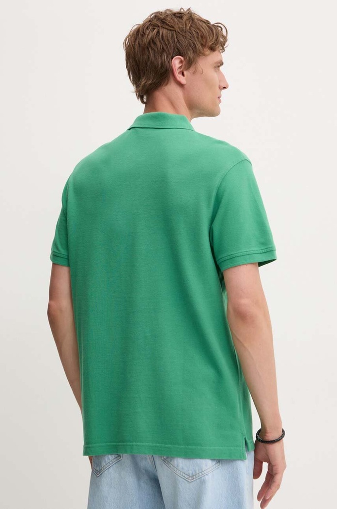 Îmbrăcăminte Levi's polo de bumbac 35883 verde