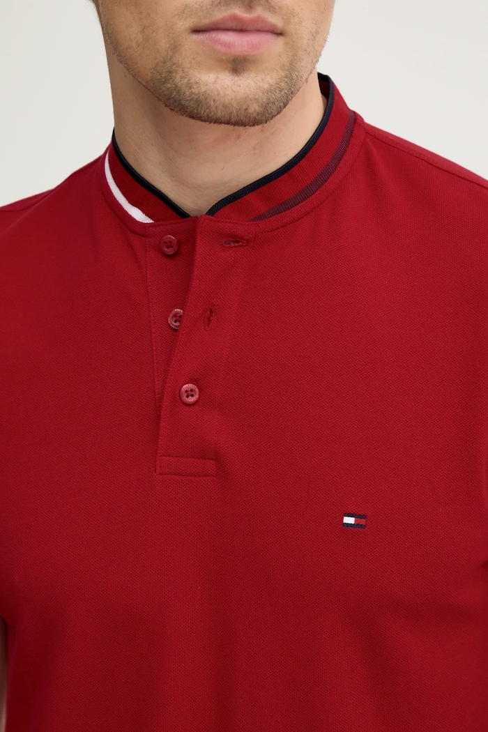 Tommy Hilfiger polo MW0MW34752 czerwony