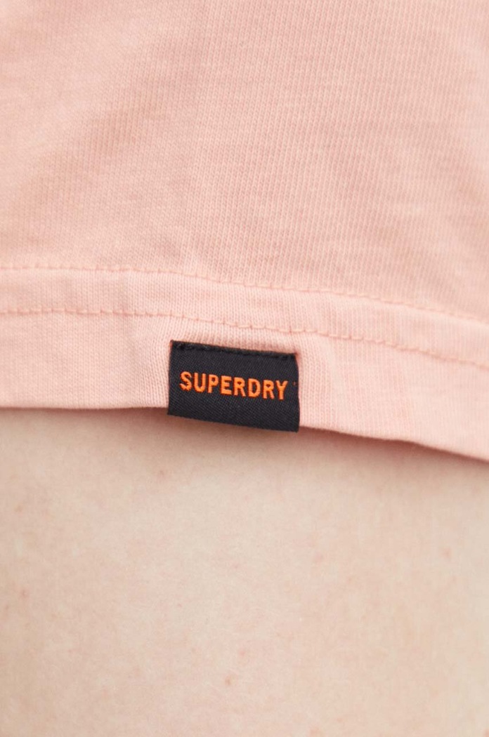 Bavlnené polo tričko Superdry M1110323A.MUI ružová