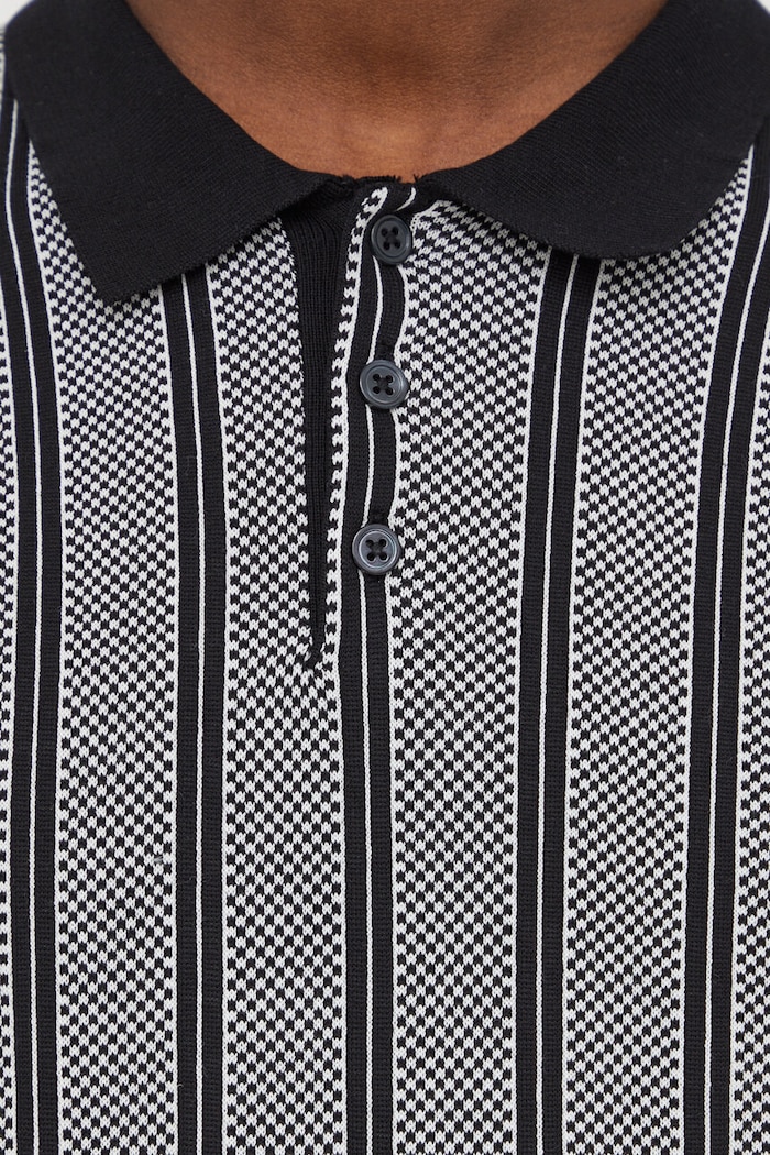 Drykorn polo bawełniane TRITON 48538.425115 czarny