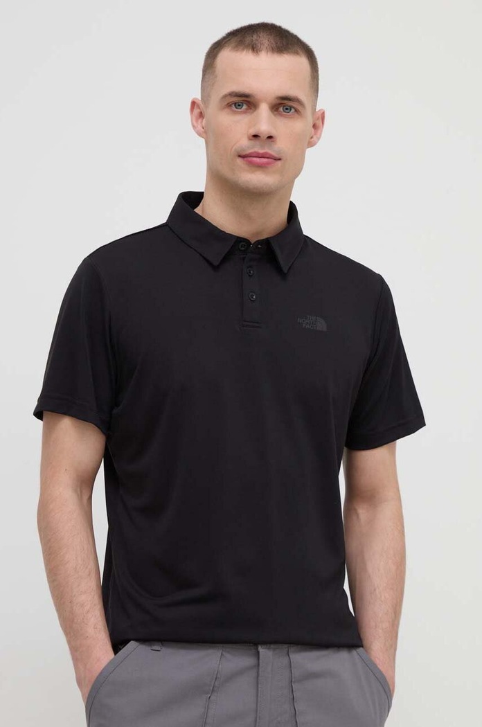 The North Face sportos póló Tanken regular fekete NF0A2WAZJK31