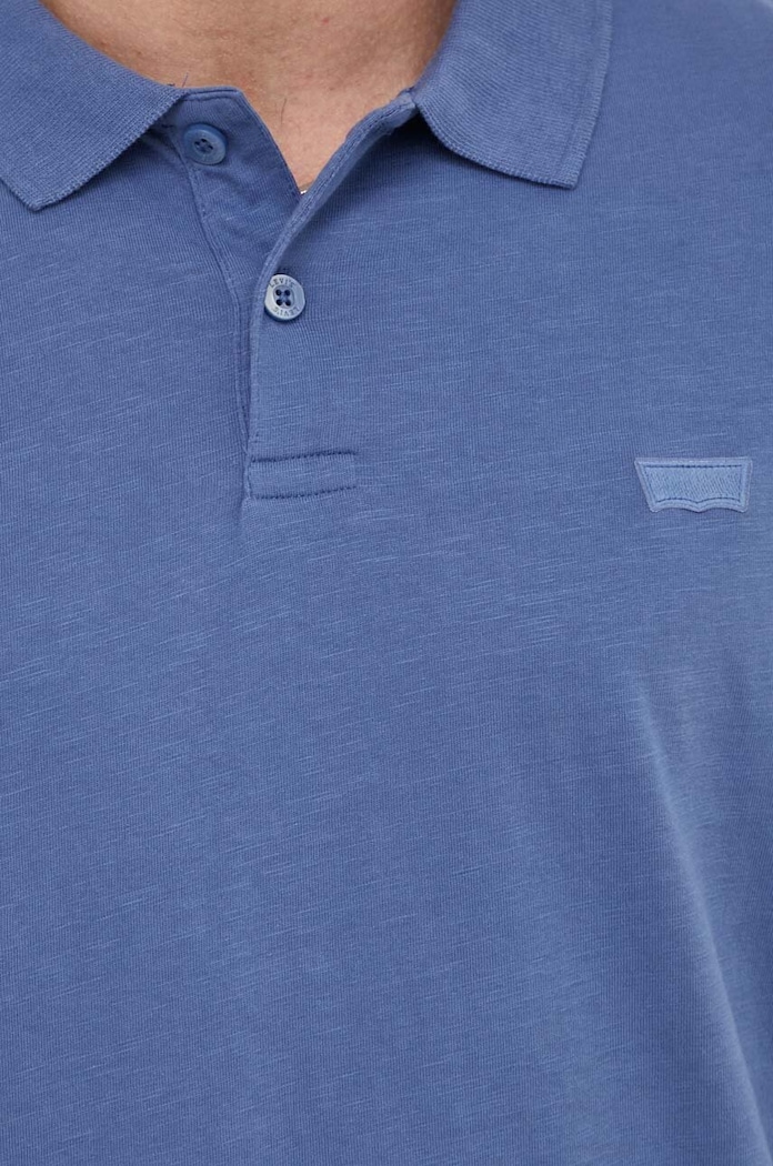 Levi's pamut póló A4842 kék
