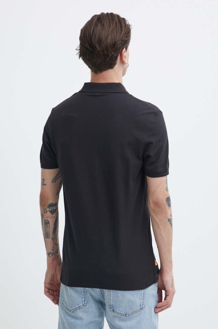 Timberland polo TB0A2DJE0011 czarny SS24