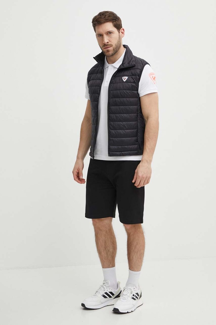 Pamučna polo majica Rossignol HERO RLMMY05 bijela SS24