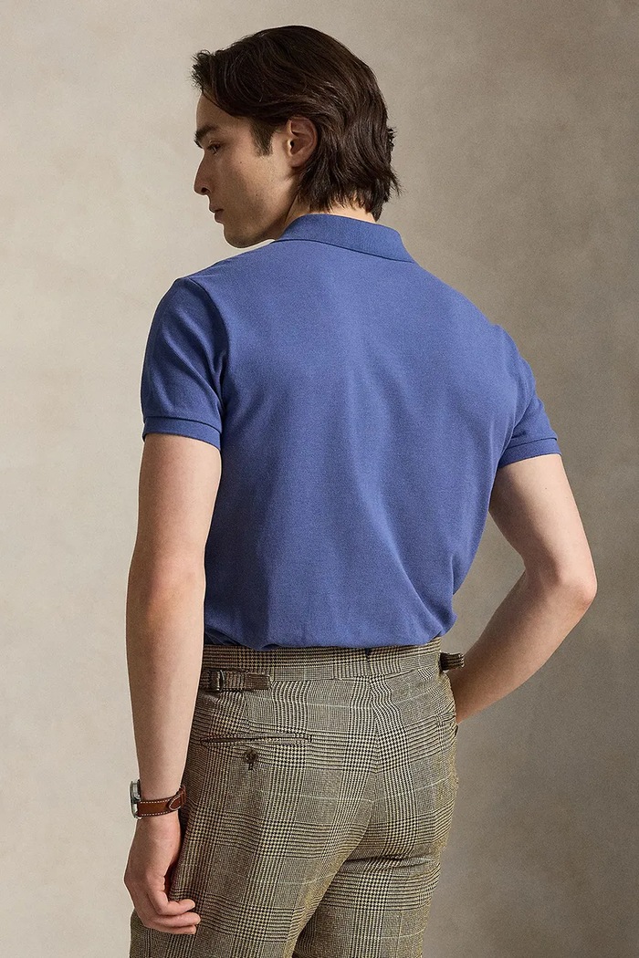 Polo Ralph Lauren polo majica moška bombažna 710680784 modra SS26