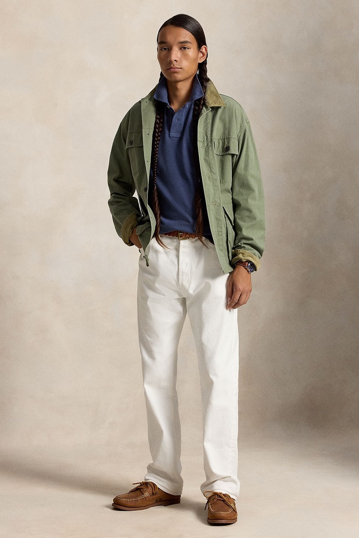 Odzież Polo Ralph Lauren Polo męskie bawełniane 710680784 granatowy