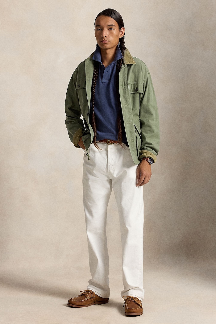 Odzież Polo Ralph Lauren Polo męskie bawełniane 710680784 granatowy
