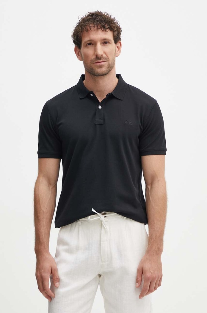 Polo tričko Lindbergh černá 30.404016.BLACK