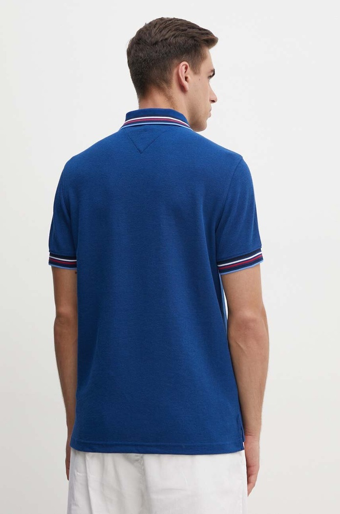 Oblečení Polo tričko Tommy Hilfiger MW0MW34768 námořnická modř