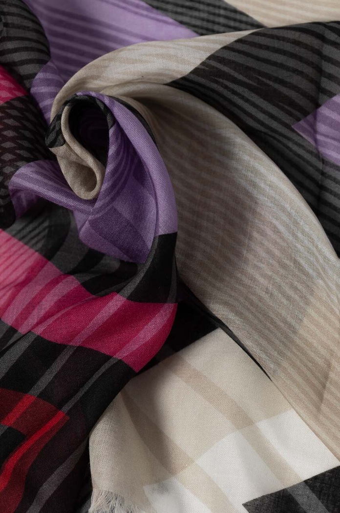 Accesorii Missoni o eșarfă din amestec de mătase SA71MMD9455 multicolor