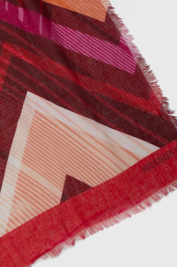 Šála z hedvábné směsi Missoni SA71MMD9455 vícebarevná SS24
