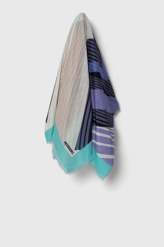 Šátek Missoni látka modrá SL80MMD9454