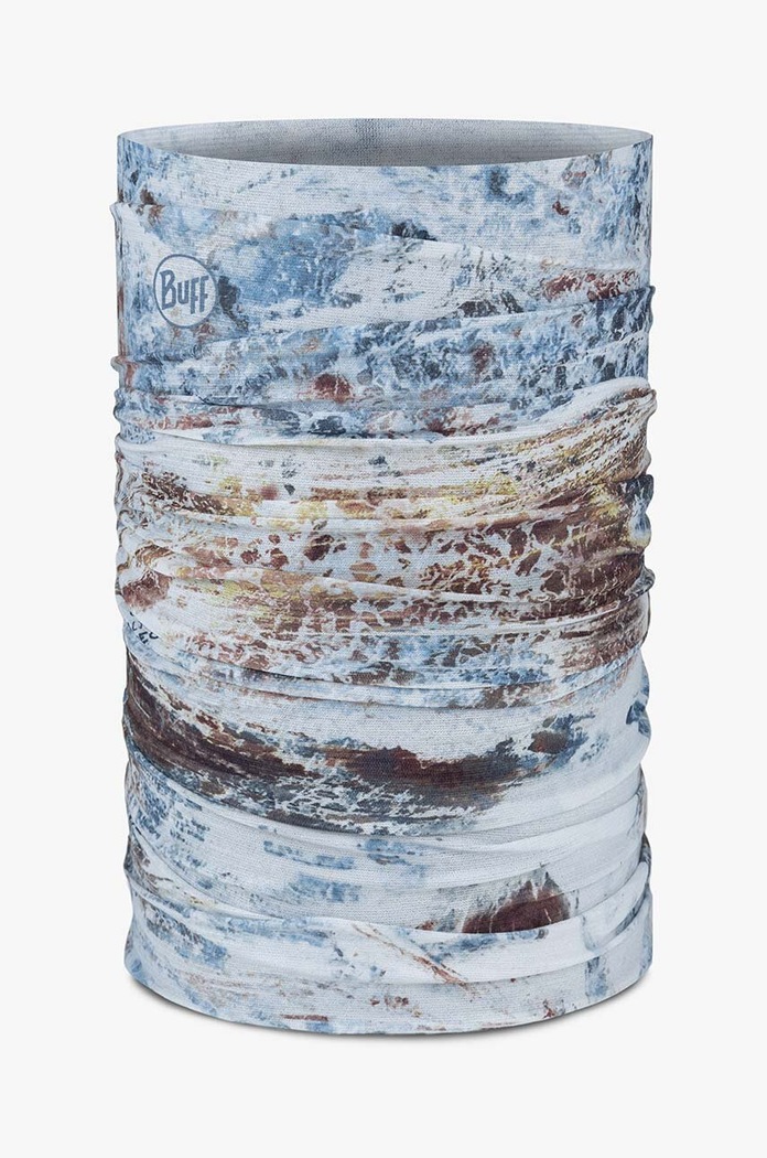 Buff fular împletit Coolnet UV cu modele albastru 131859.555