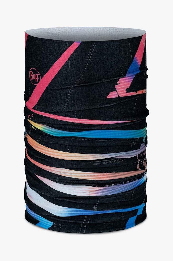 Cjevasti šal Buff Reflective Planet friendly crna 133665.555