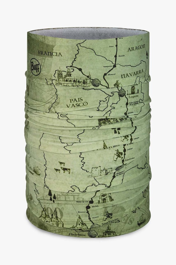 Cjevasti šal Buff Coolnet UV Planet friendly zelena 134425.845