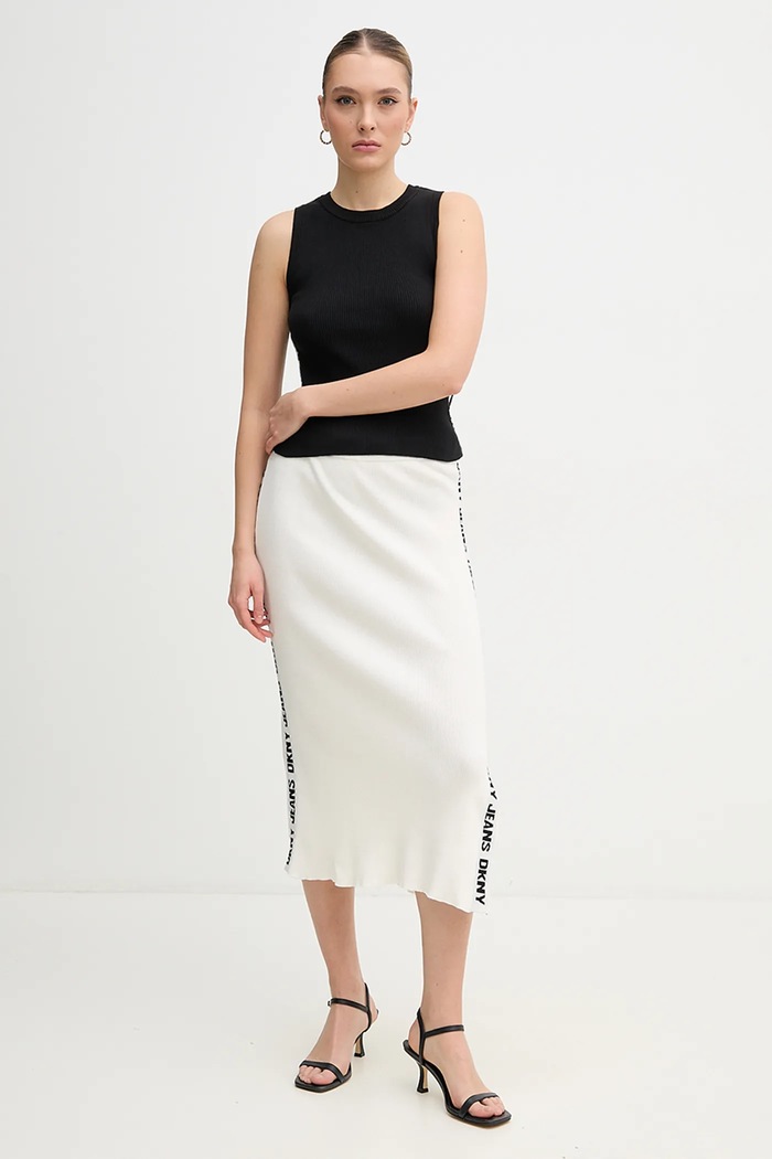 Suknja Dkny DJ4R0117 bež AW25