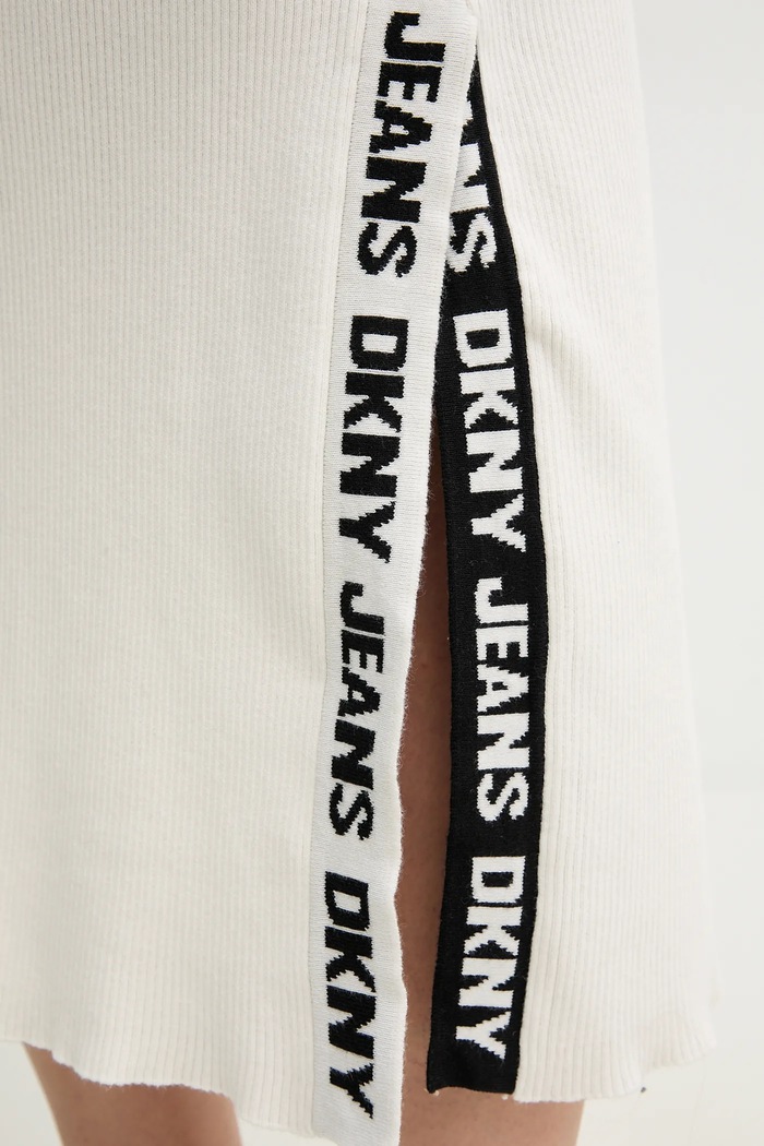 Suknja Dkny bež DJ4R0117