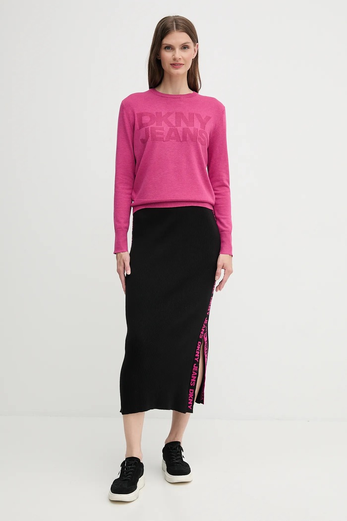 Sukňa Dkny DJ4R0117 čierna AW25