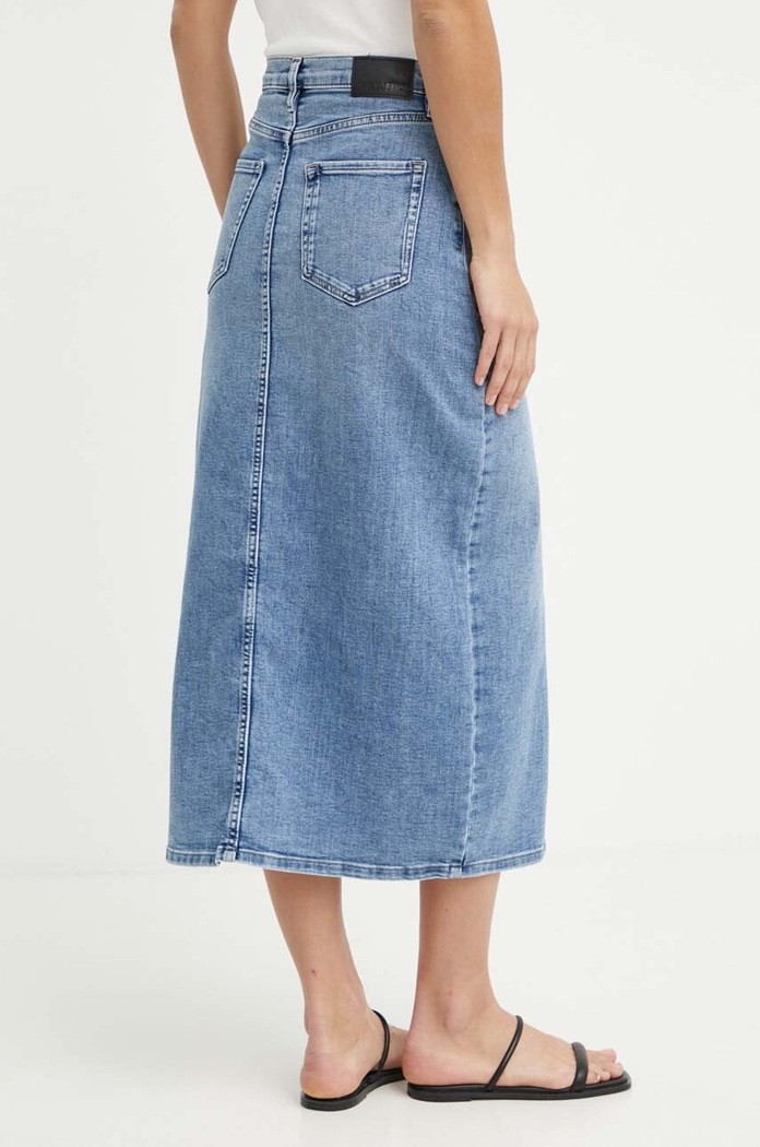 Îmbrăcăminte Dkny fustă din denim DJ4K9506 albastru