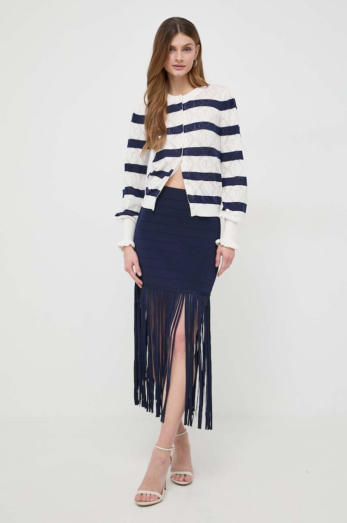 Twinset fusta 241TP3351 bleumarin SS24