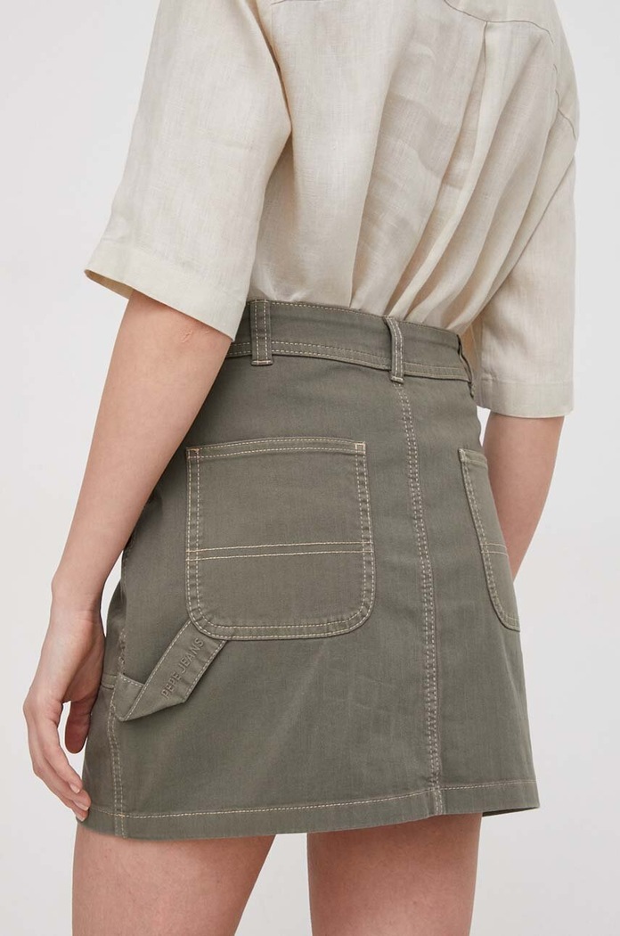 Ruházat Pepe Jeans szoknya PL901091 zöld