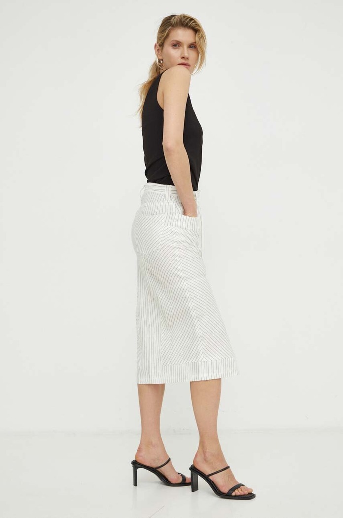Laneno krilo Day Birger et Mikkelsen DAY65243028 bela SS24