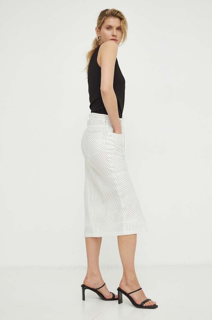 Laneno krilo Day Birger et Mikkelsen DAY65243028 bela SS24