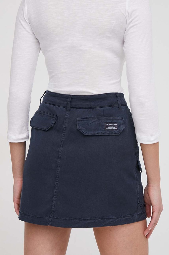 Ρούχα Φούστα Pepe Jeans TARA PL901102 σκούρο μπλε
