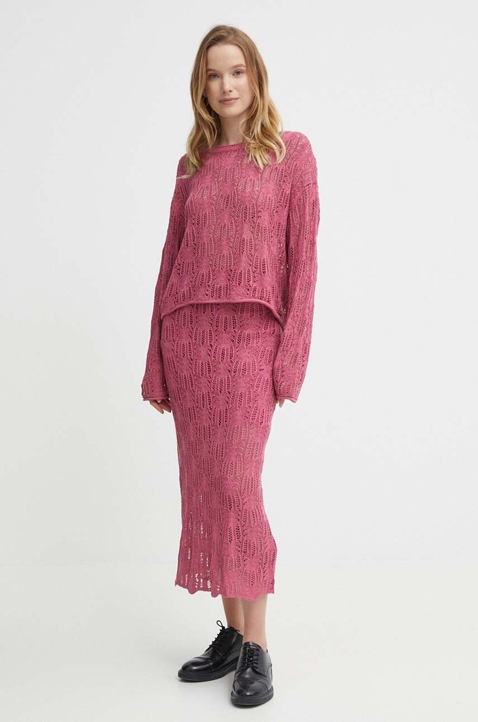 Suknja Pepe Jeans GWEN SKIRT PL901121 roza SS24
