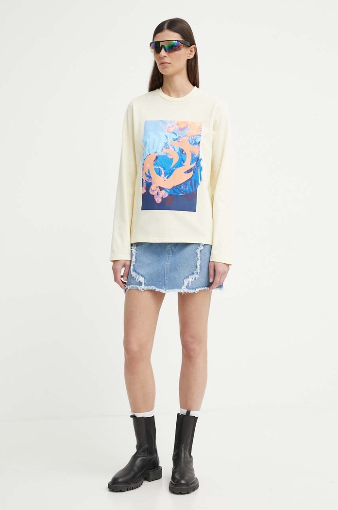 Résumé fustă din denim AriRS Skirt 20841134 albastru SS24