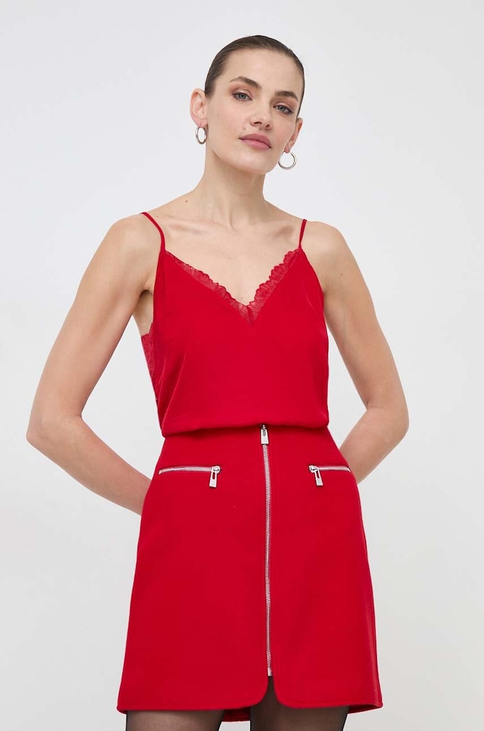 Morgan spódnica JADA czerwony JADA.RED