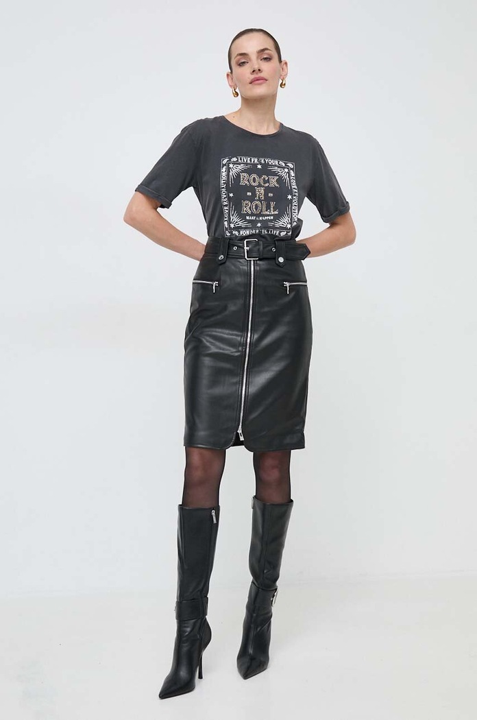 Morgan Spódnica JSUKO JSUKO.NOIR czarny SS24