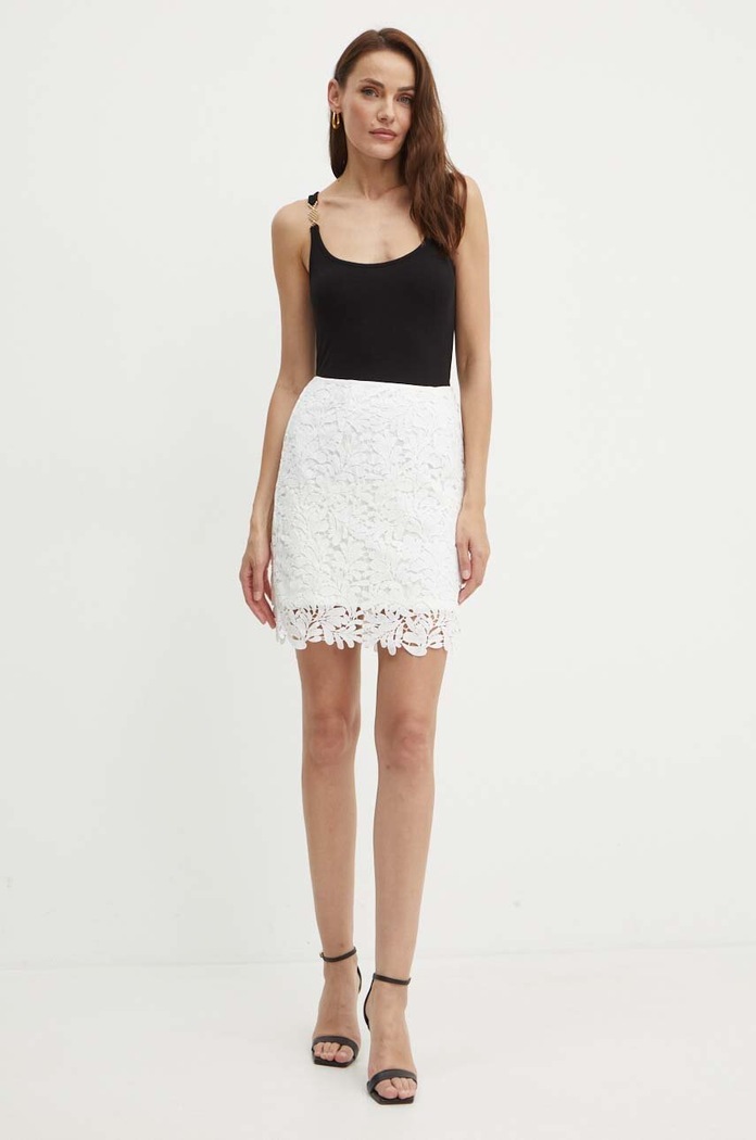 Morgan spódnica JCOCO JCOCO.OFF.WHITE biały SS24