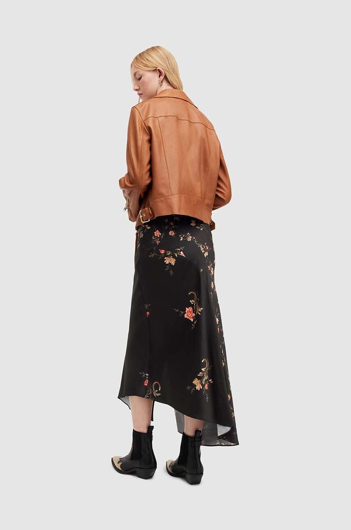 Φούστα AllSaints LUISA WS507Z μαύρο