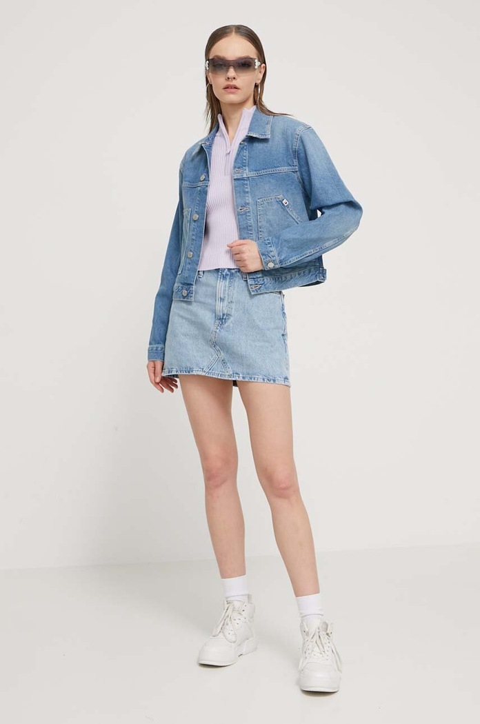 Tommy Jeans farmer szoknya DW0DW17674 kék SS24