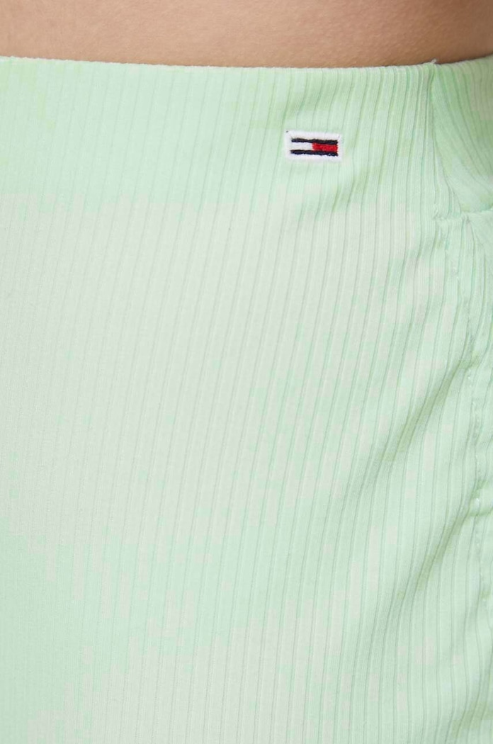 Tommy Jeans spódnica zielony DW0DW17962