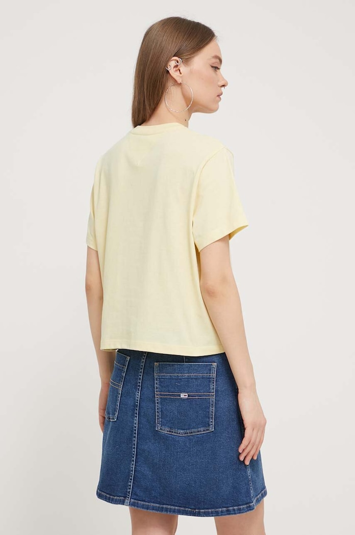 Îmbrăcăminte Tommy Jeans Fustă din denim DW0DW17970 bleumarin