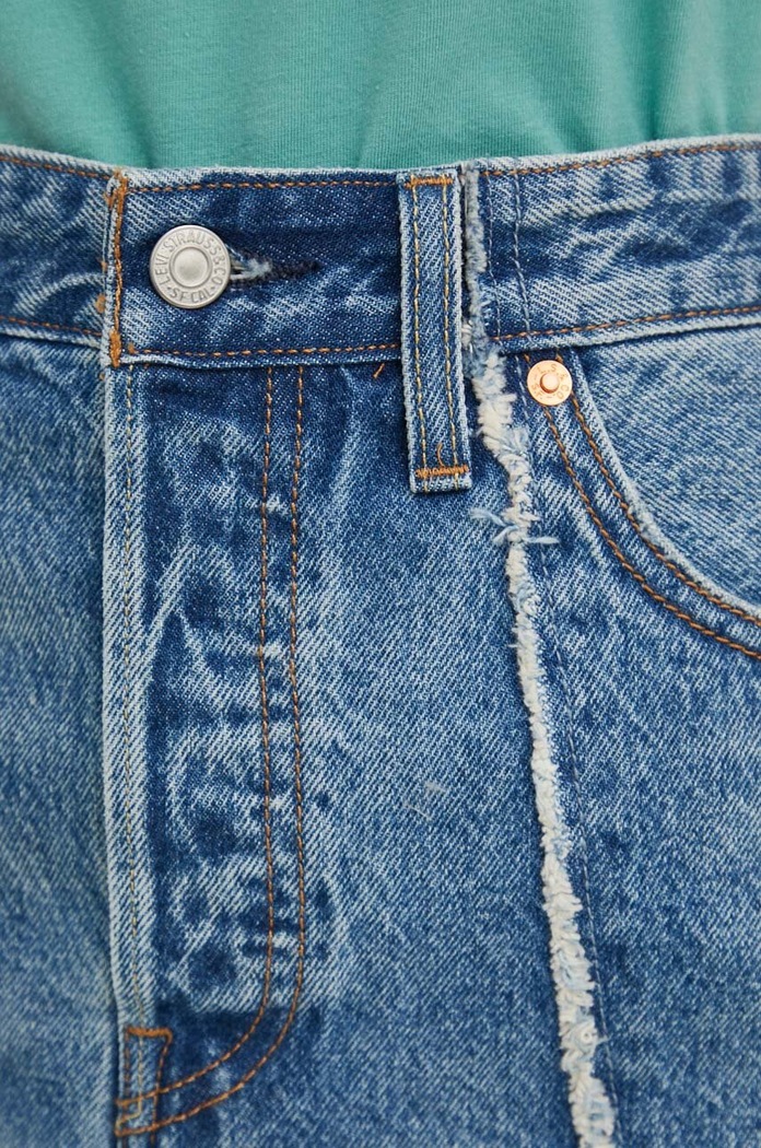Džínová sukně Levi's modrá A7522