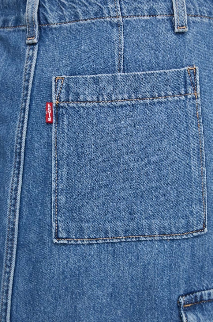 Džínová sukně Levi's modrá A7539