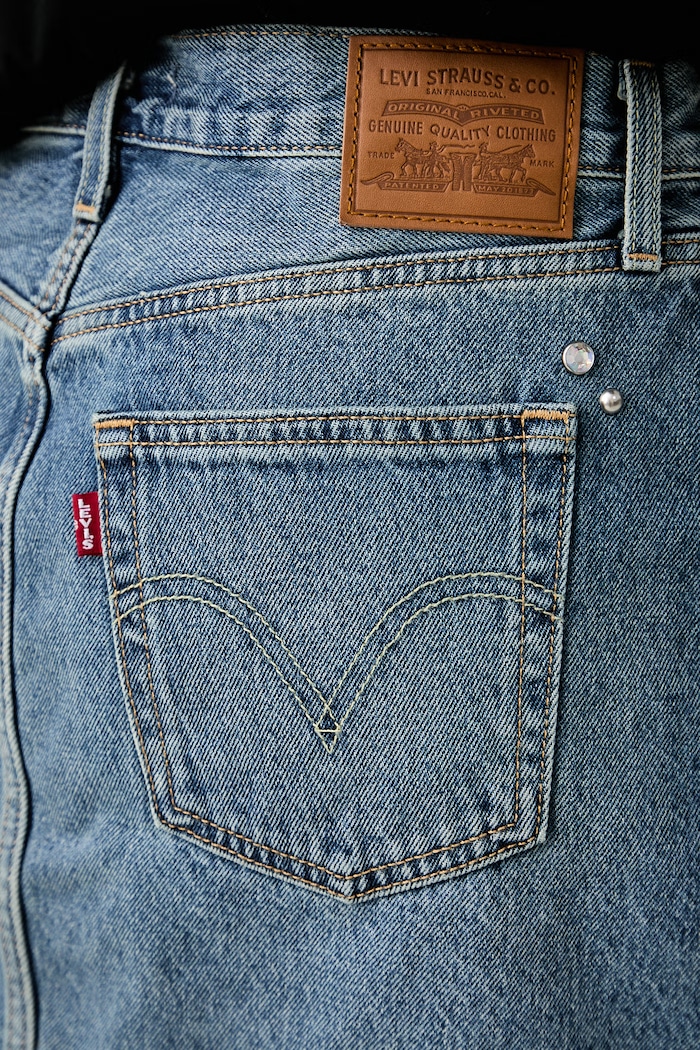 Levi's sukně džínová ICON modrá A4694