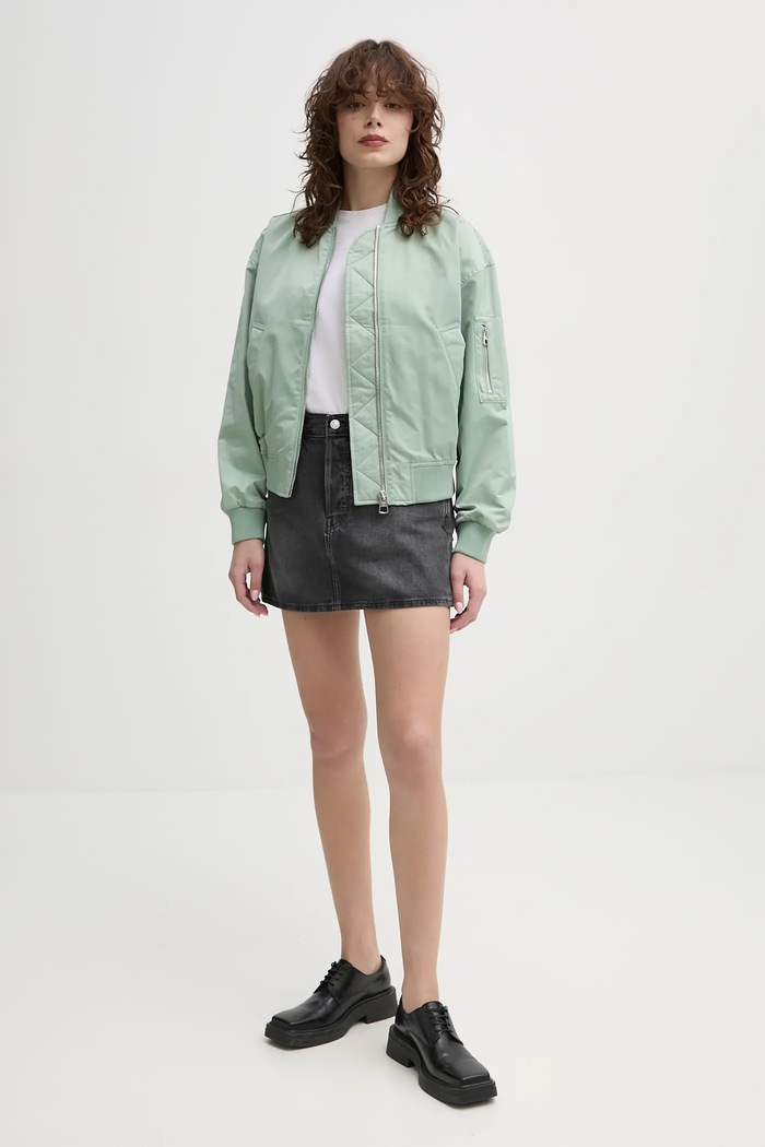 Rifľová sukňa Levi's A4694 sivá AA00