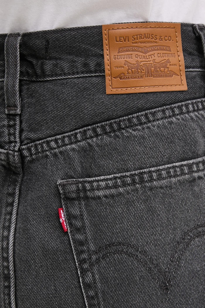 Rifľová sukňa Levi's sivá A4694