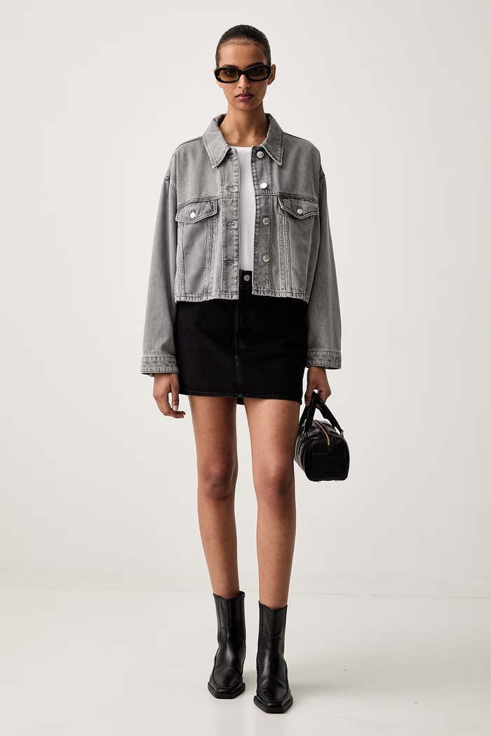 Levi's spódnica jeansowa A4694 czarny AA00