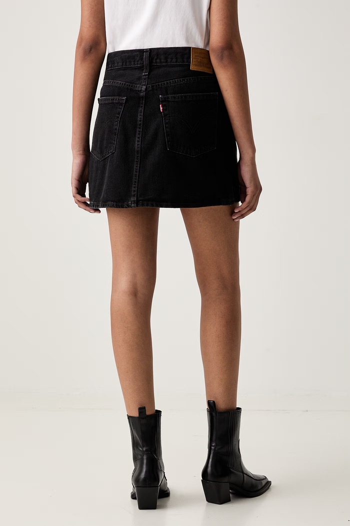 Odzież Levi's spódnica jeansowa A4694 czarny