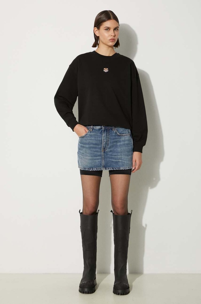 Džínová sukně Fiorucci Mid Blue Denim Mini Skirt W01FPDSK077DN01DN02 modrá SS24