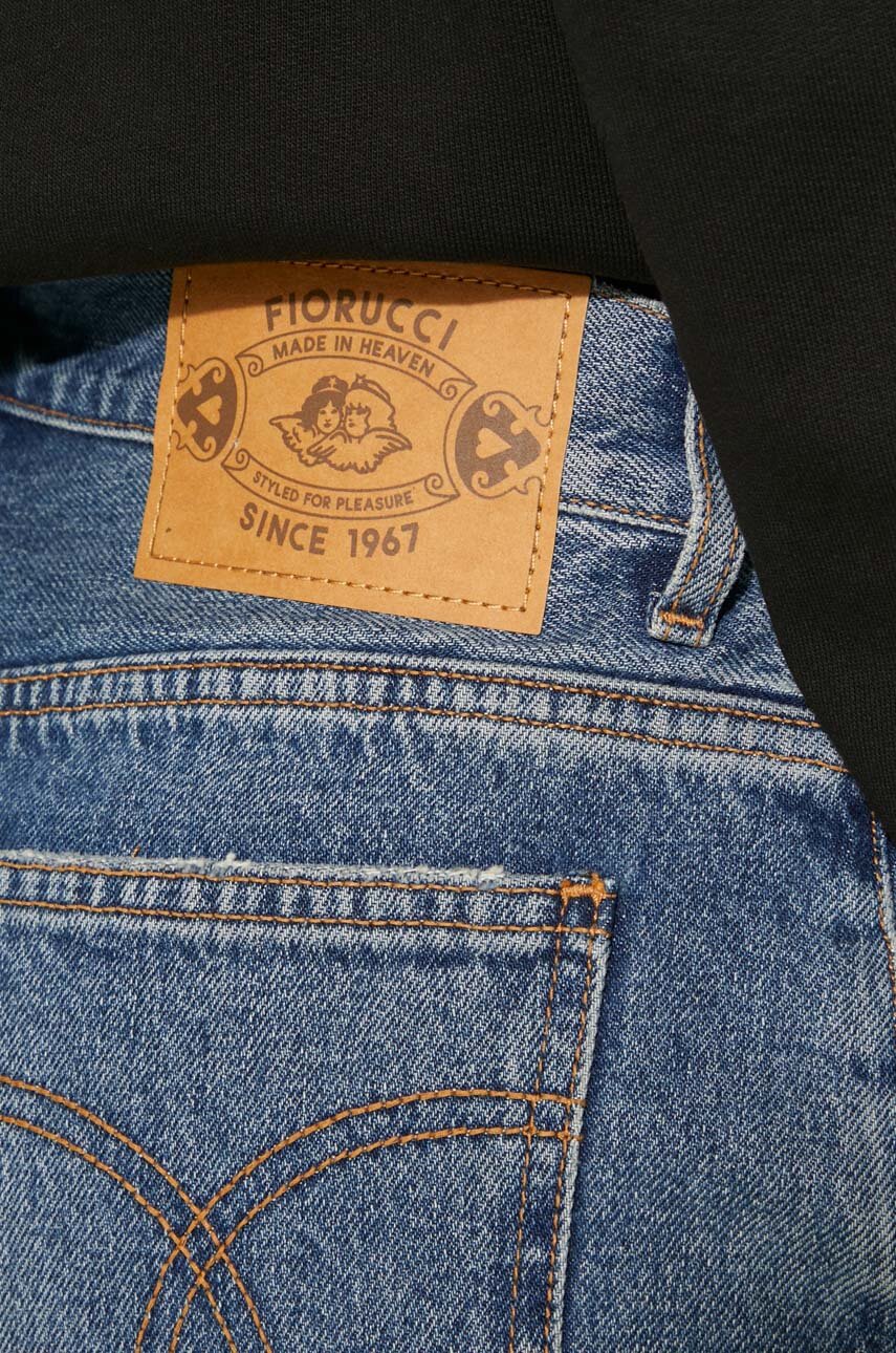Džínová sukně Fiorucci Mid Blue Denim Mini Skirt W01FPDSK077DN01DN02 modrá