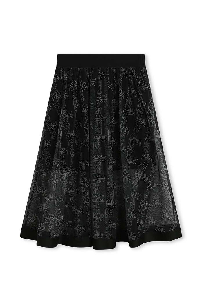 Παιδική φούστα DKNY D60052.114.150 μαύρο SS24