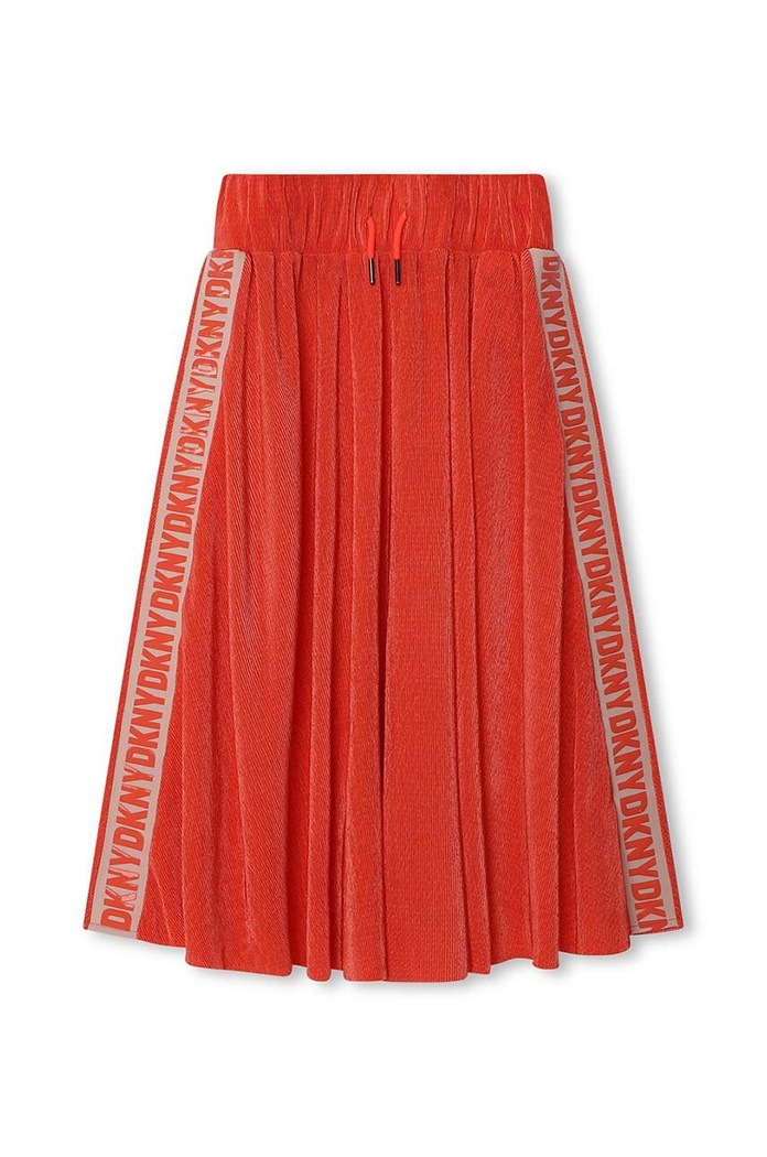 Dkny spódnica dziecięca D60053.156.162 pomarańczowy SS24