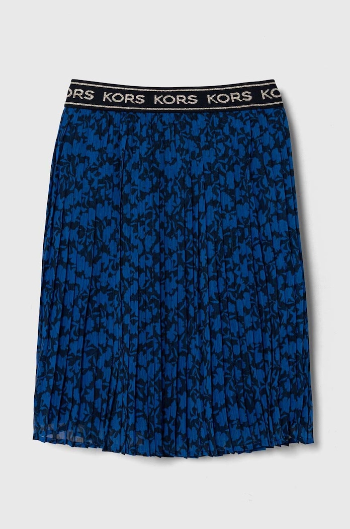Dječja suknja Michael Kors midi plava R30045.114.150
